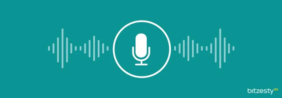 An icon representing a microphone and audio waves.