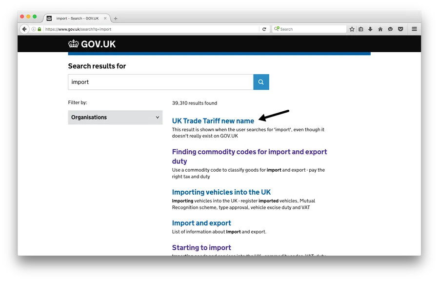 GOV.UK prototype