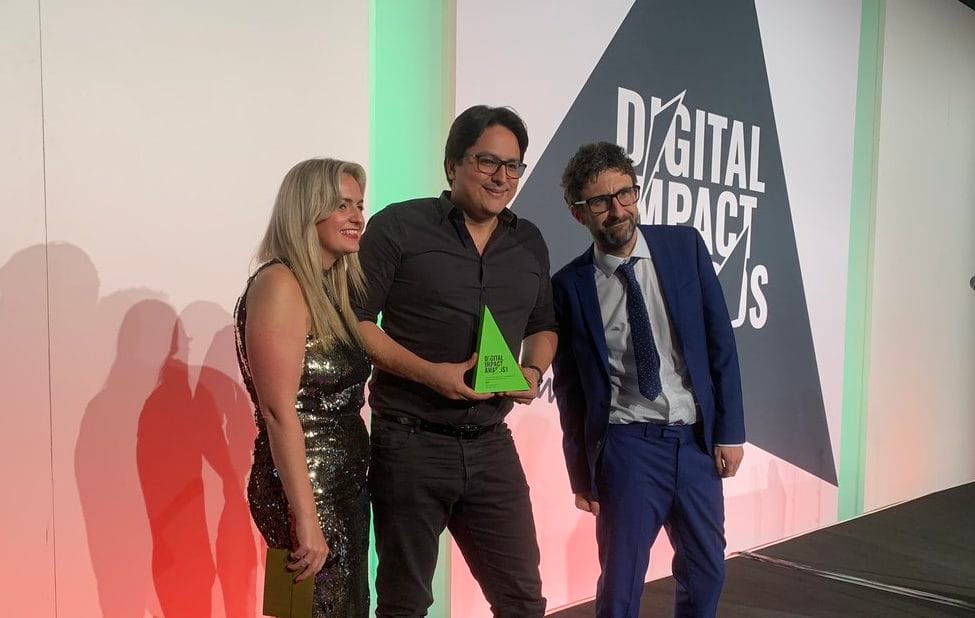 Gold award for Bit Zesty at the Digital Impact Awards 2019